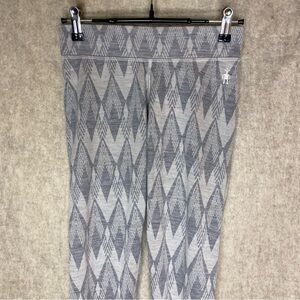 Smartwool Classic All Season Merino Wool Leggings Size XS Women Gray Nordic